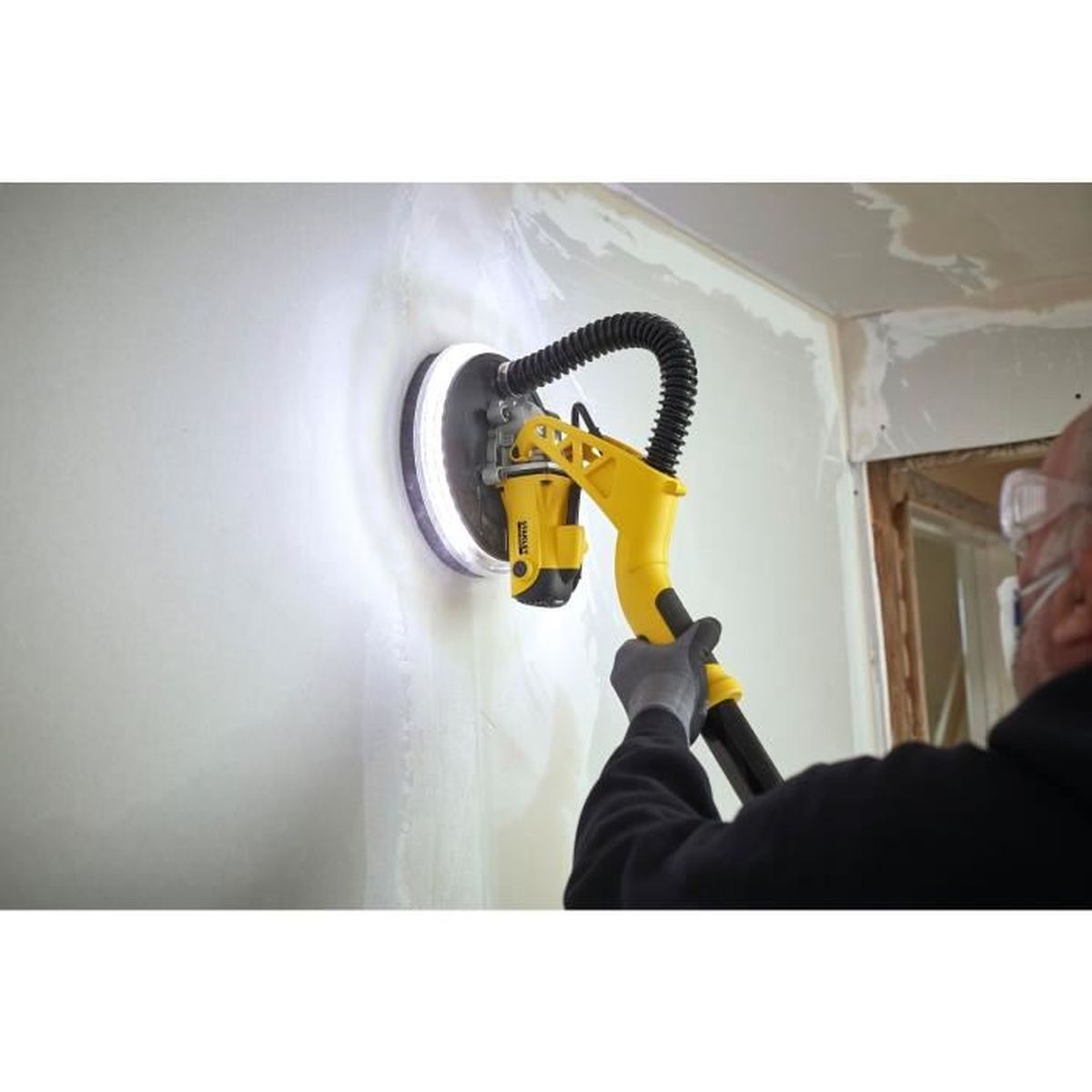 Ponçeuse Télescopique filaire Ø225mm pour Plaquiste 750W STANLEY FATMAX SFMEE500S-QS - 9