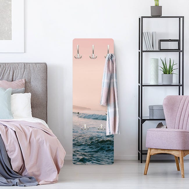 Ganci Appendiabiti Da Parete In Legno - 2 Pezzi, Stile Vintage, Adesivi, Per Tutta La Casa - Foto 4