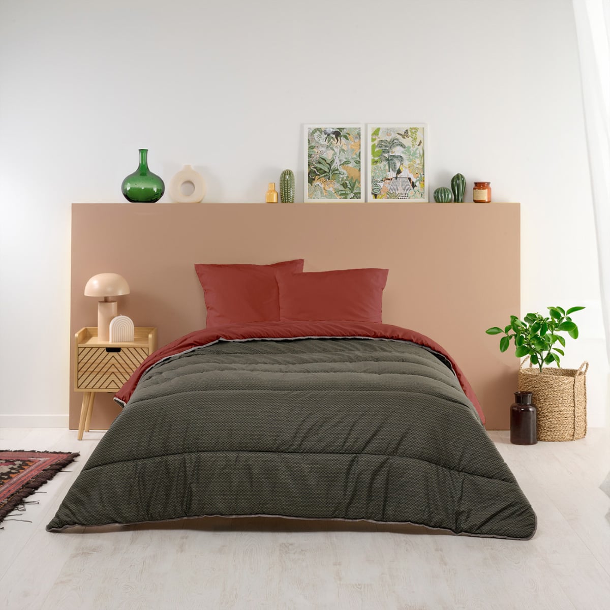 Couette imprimée Reveuse - Chaude 350g/m2 - 140x200cm - 2