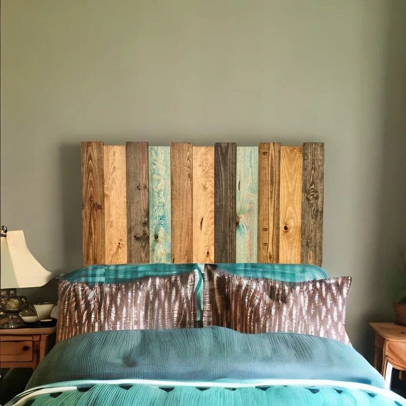 Décoration Murale Poisson En Bois – Vintage, Fait Main, 7 Pouces, Pour Cabane