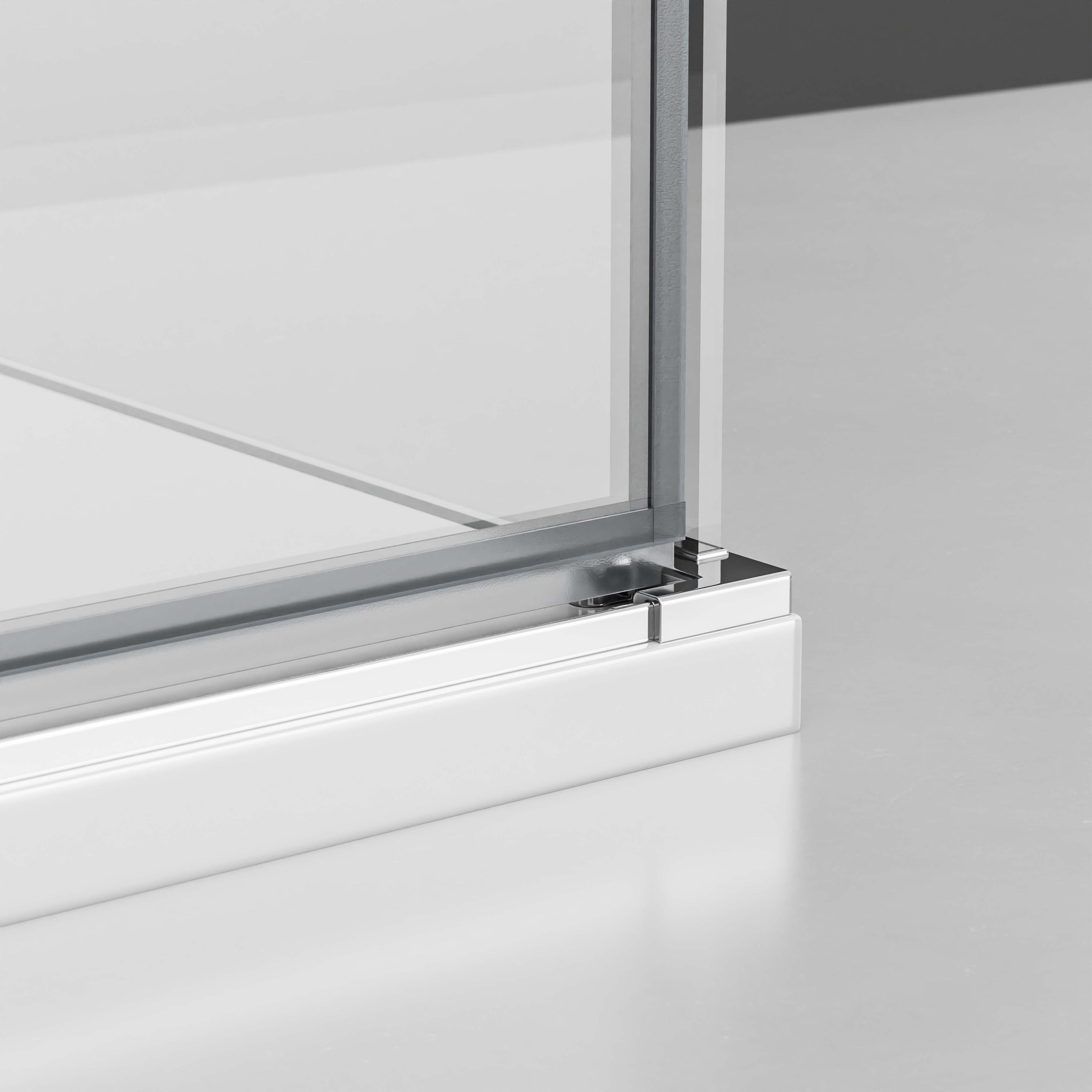 Bernstein Kabina prysznicowa EX412 kształt U - szkło ESG 8mm - 90x90 cm - 4