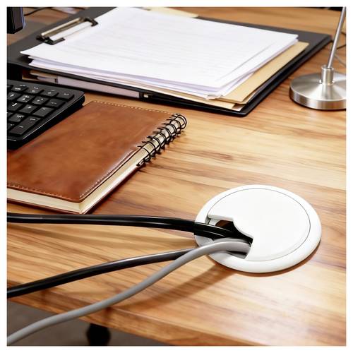 TRU COMPONENTS WP50BK 452610-WH pour plan de travail ABS blanc 1 pc(s) - 2