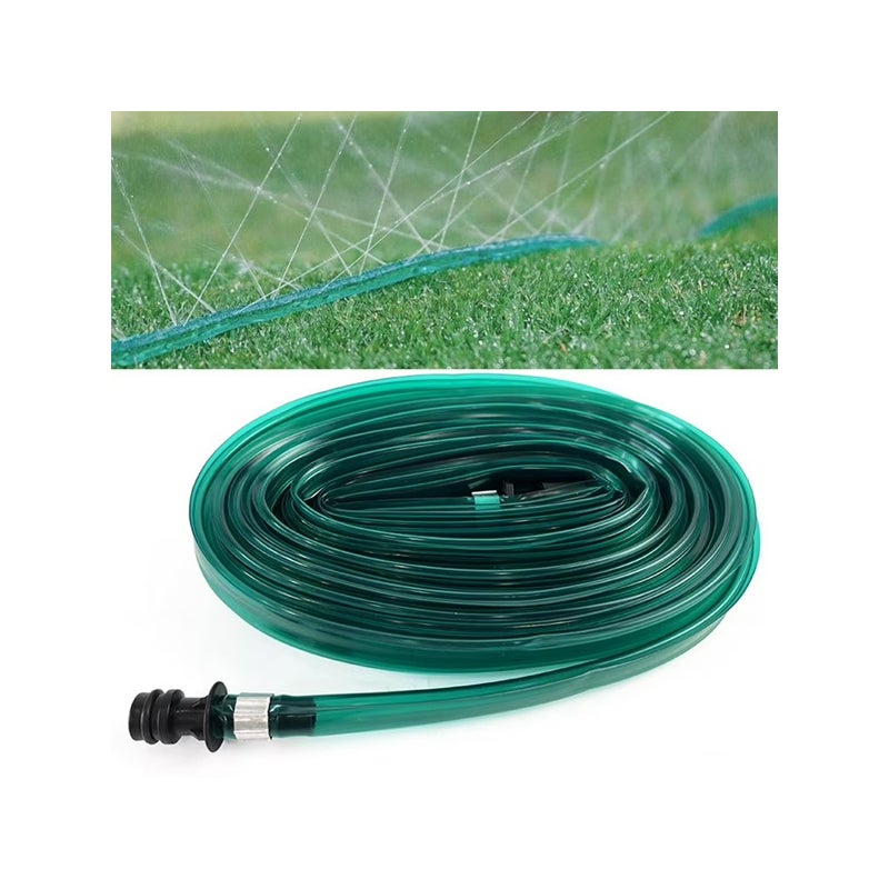 Wąż pocący z PVC o długości 15 m, oszczędność wody i wysoka wydajność, chłodzenie i nawadnianie ogrodu