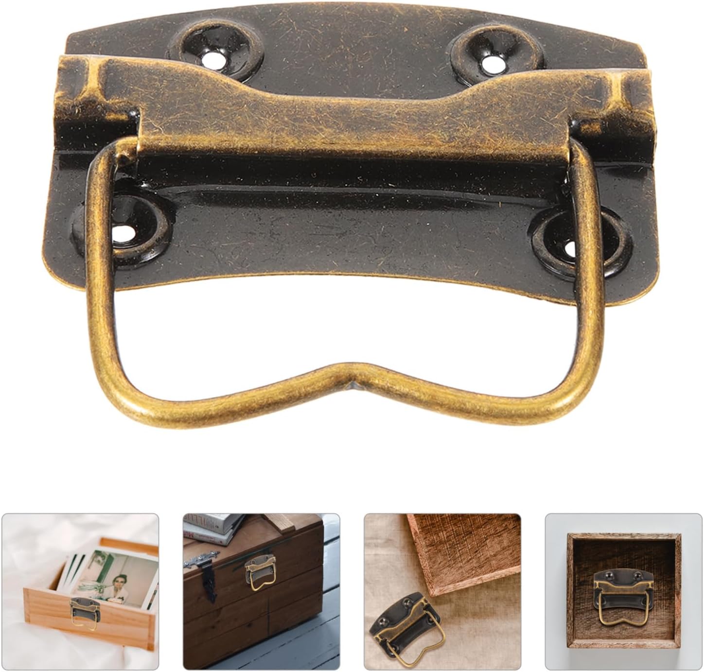 Poignée Vintage Pour Coffre En Bois Pour Caisse Lot De 5 Utilisation Pratique Pour Meubles Et Coffres - 6