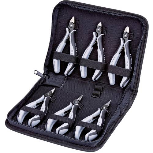 Set De 6 Pinces De Précision Mannesmann M10846 - Pour électronique, Modélisme Et Petits Travaux