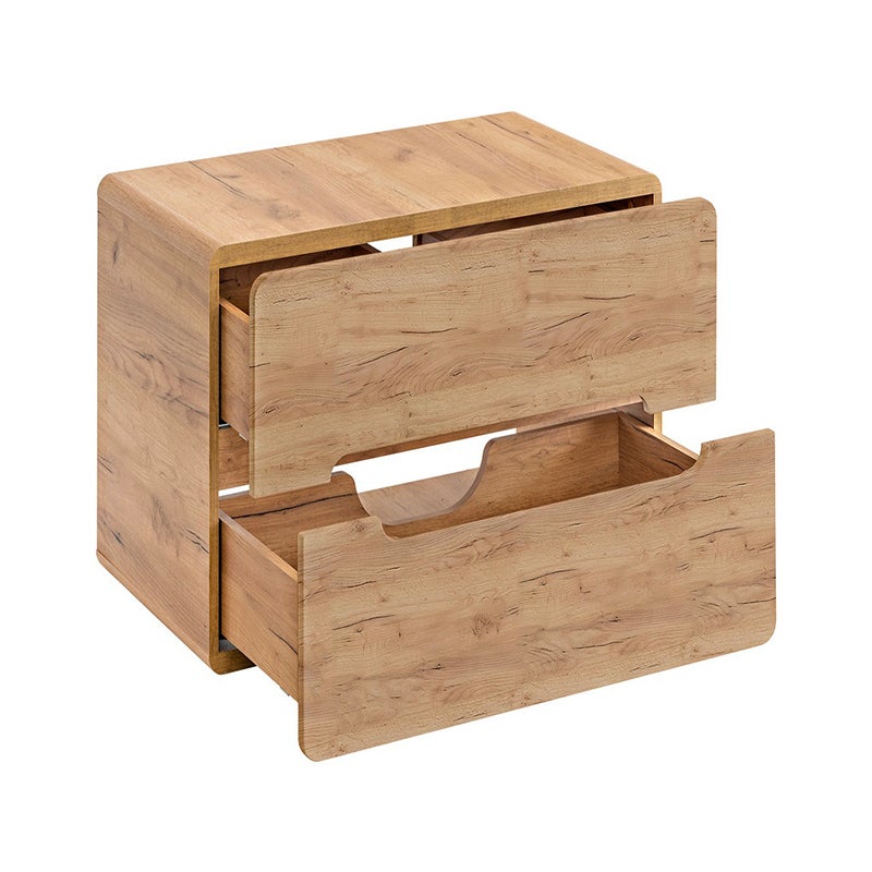 Szafka pod umywalkę nablatową ARUBA CRAFT 828 60cm dąb craft - 3