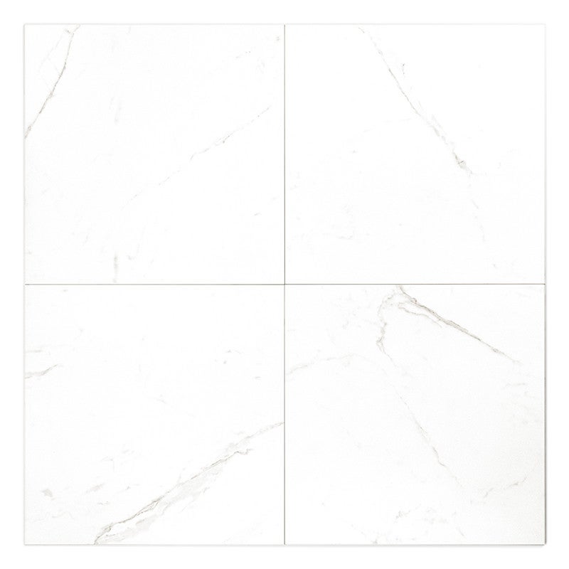 Carrelage Imitation Marbre Calacatta Poli | 100x100 cm - 2