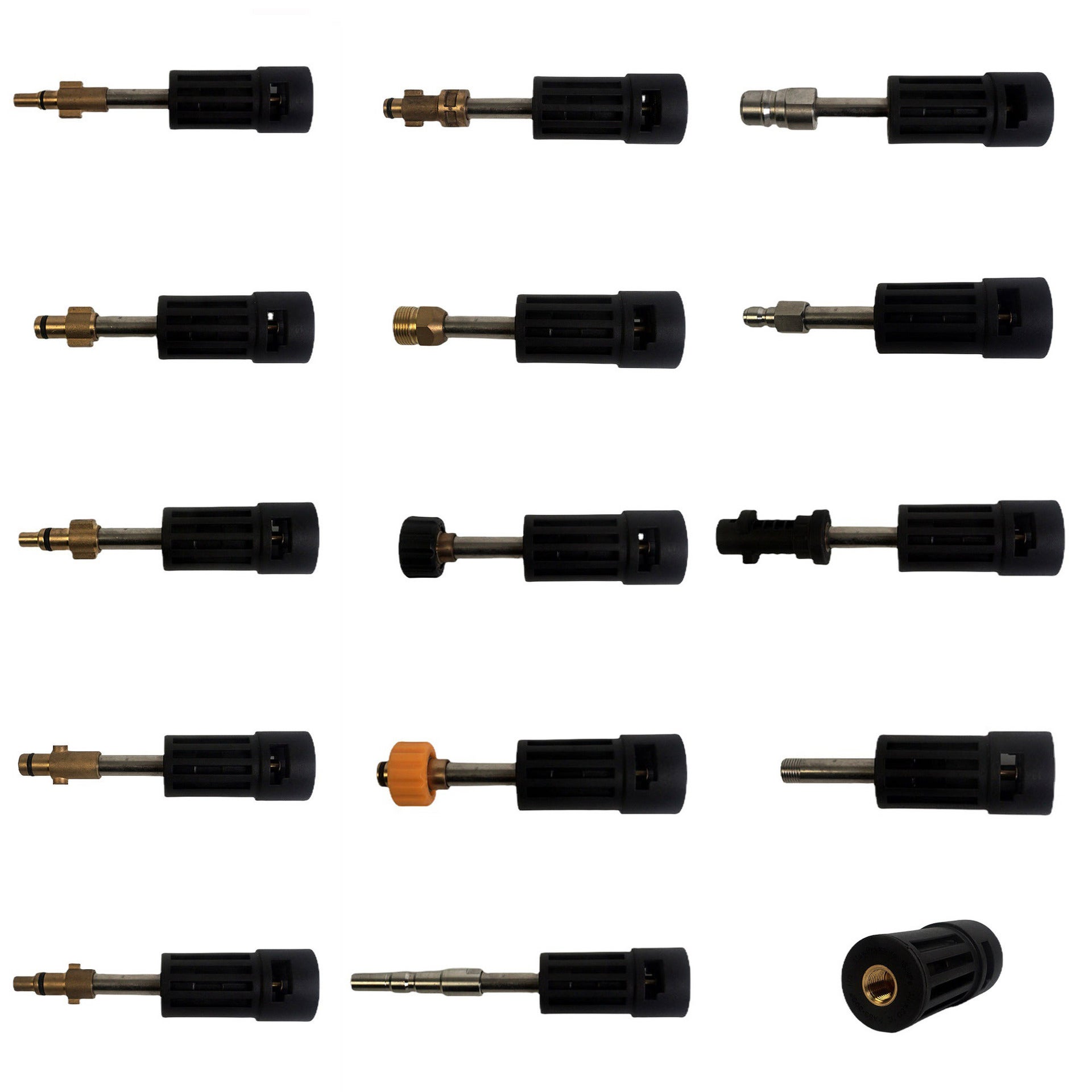 Adaptateur Connexion Rapide 6,35 Mm Pour Karcher - Compatible Séries K Et SLP, Pression Jusqu'à 2500 PSI, Acier Inox