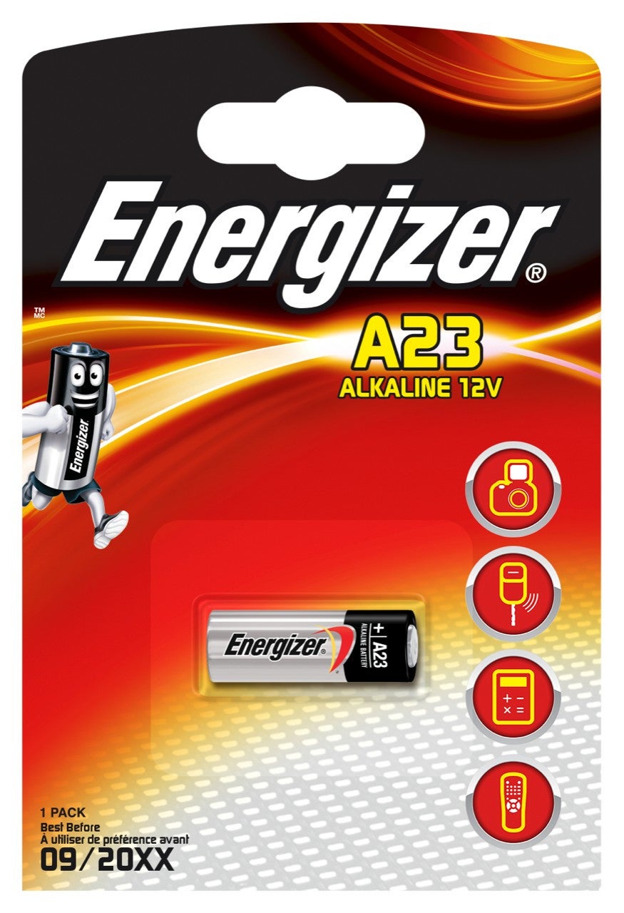 Pilha descartável alcalina Energizer A23 - 2