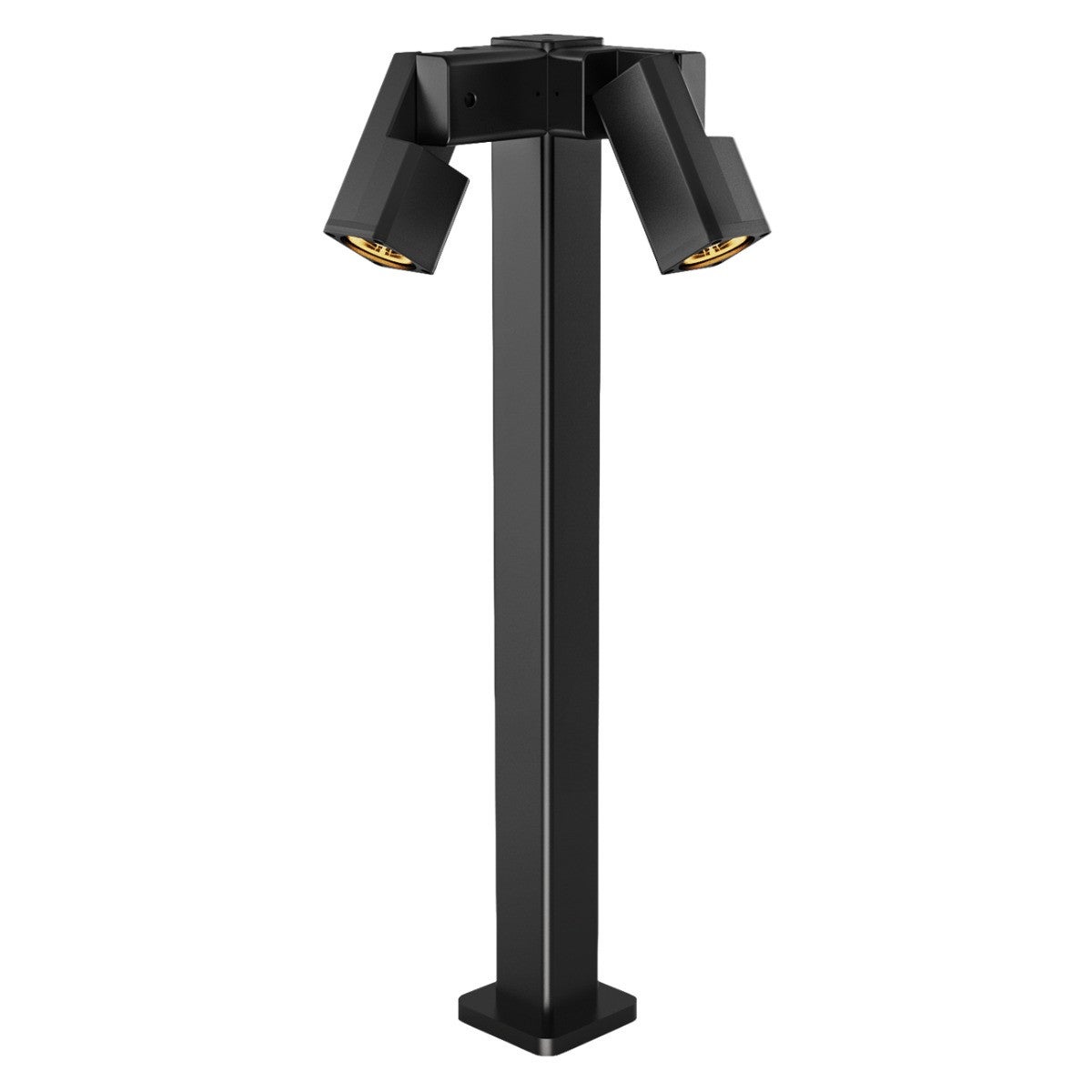 Latarnia ogrodowa Salvia czarna 2xGU10x35W IP65 wym: 80 x 29 x 29 cm aluminium Candellux