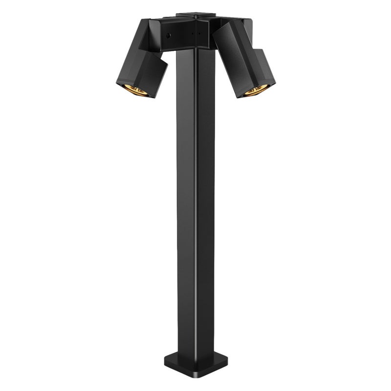 Latarnia ogrodowa Salvia czarna 2xGU10x35W IP65 wym: 80 x 29 x 29 cm aluminium Candellux