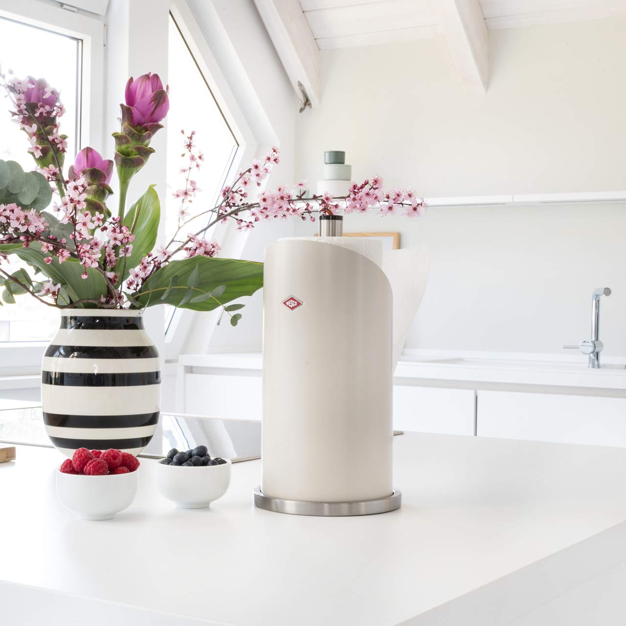 Wesco Portarotolo Da Cucina Nero - 2