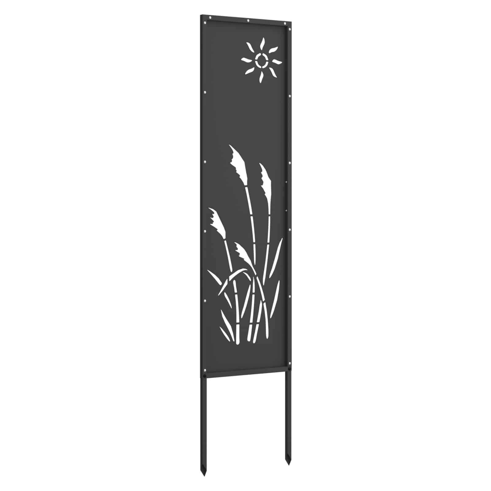 Écran de confidentialité de Fretwork Noir 32 x 140 cm - 3