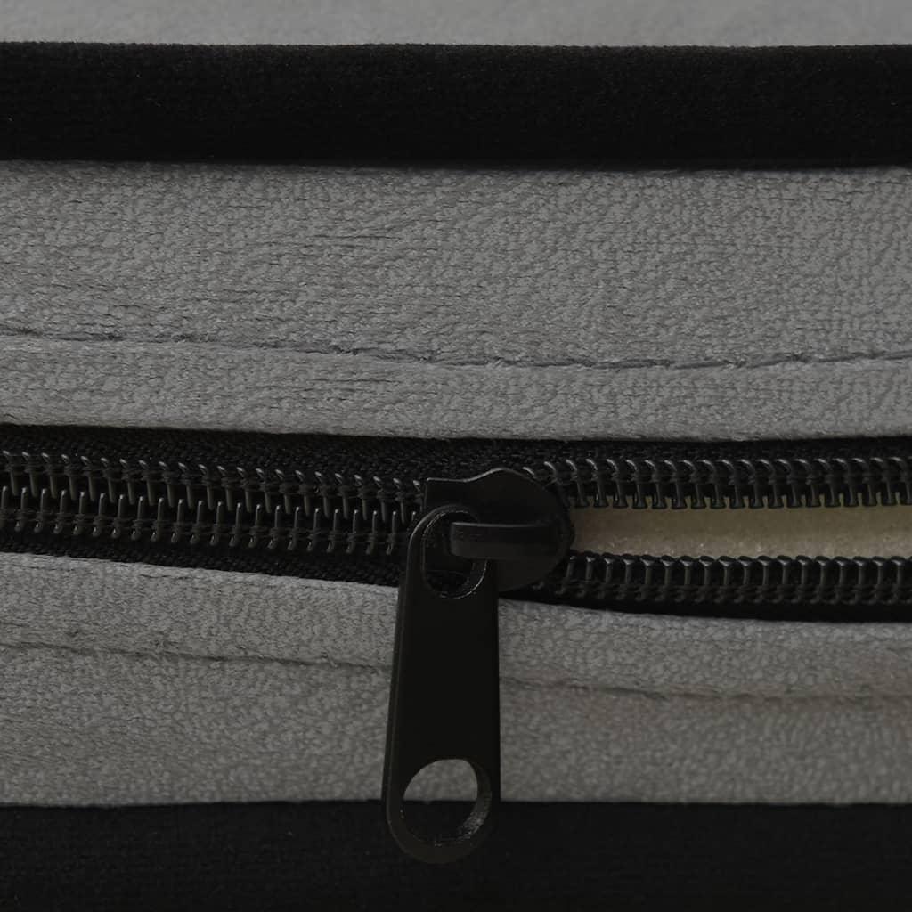 Divano per cani 67 cm peluche grigio 02_0000149 - 2