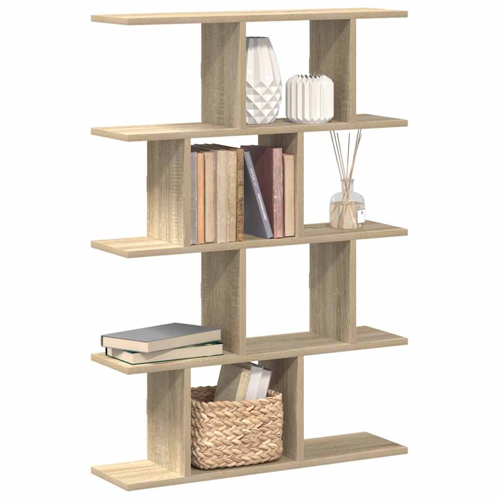 Maison exclusive - estante cubo de pared 12 compartimentos madera roble sonoma