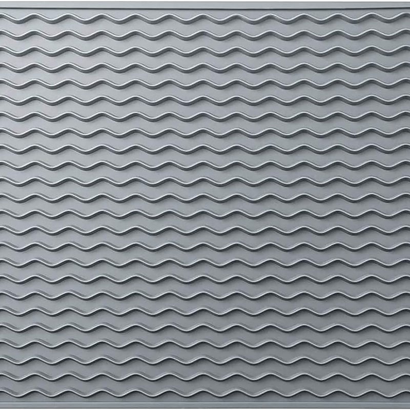 Mata do suszenia naczyń, szybkoschnąca silikonowa ociekaczka do naczyń, mata na stół do blatu kuchennego, akcesoria stołowe, mata do naczyń