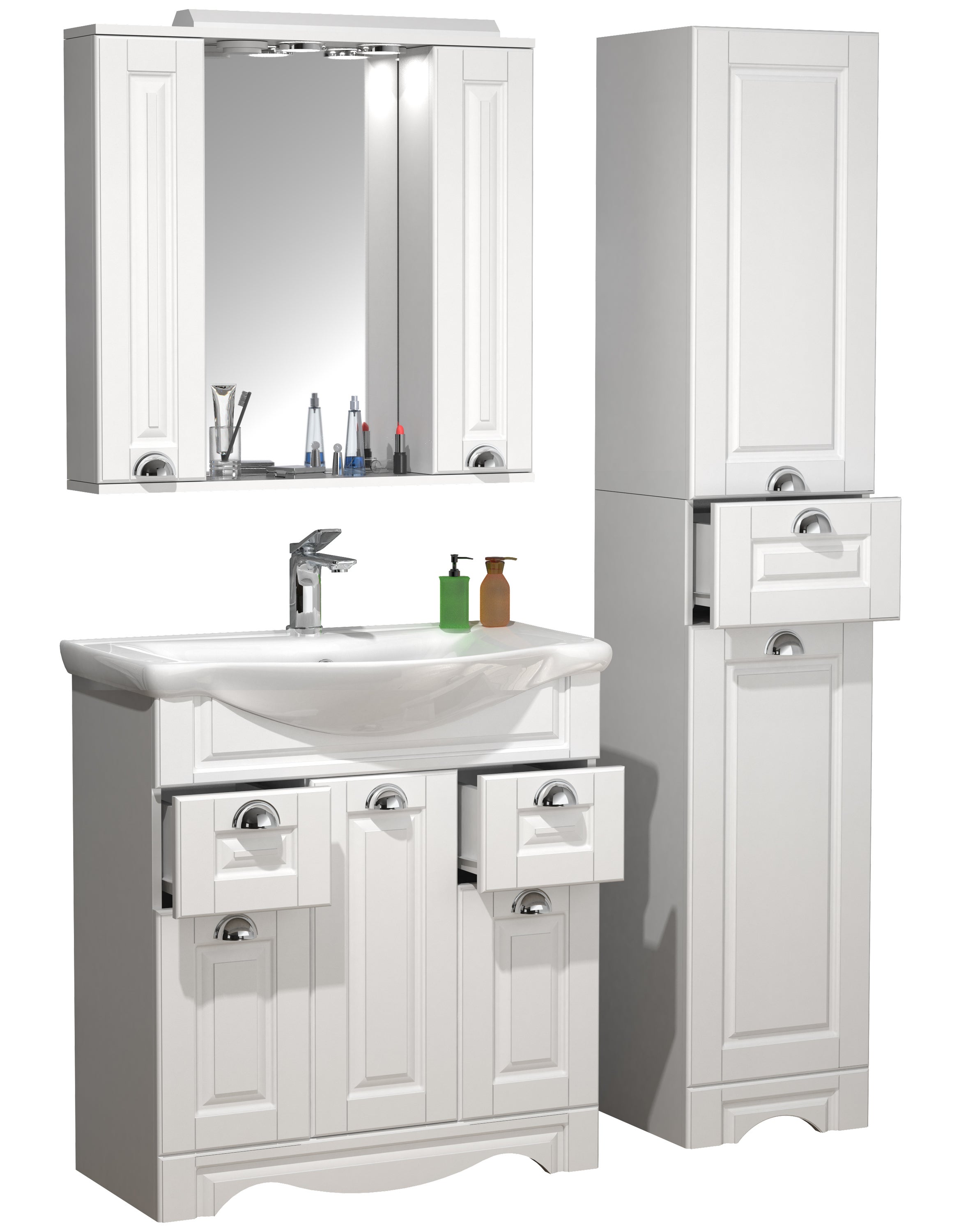 umywalka do mebli łazienkowych Casalo Biały W. 180 x S. 110 x G. 45 cm