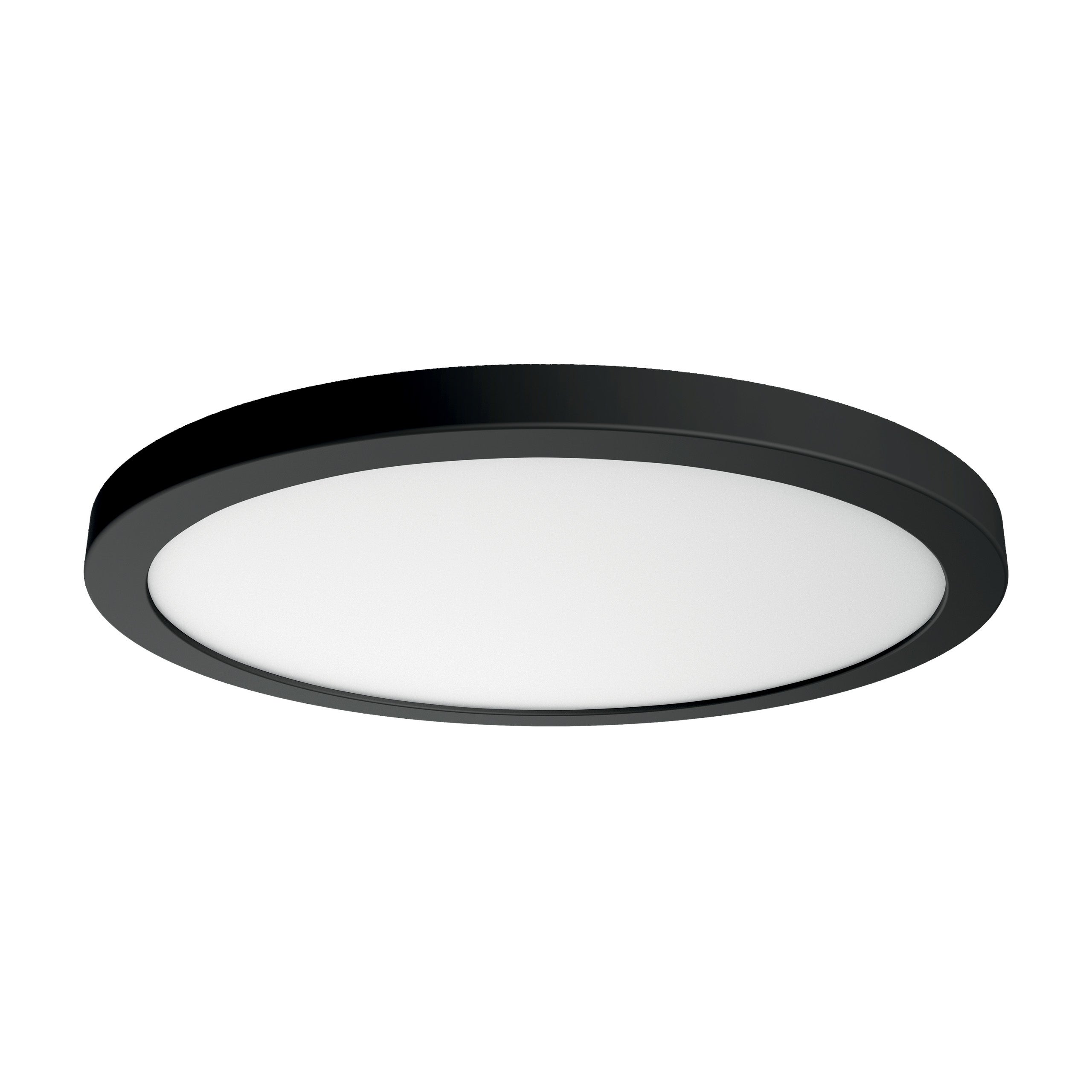 Panel LED 18W 22,5cm IP20 4000K neutralna biel 2w1 plafon sufitowy okrągły czarny XUDO - 3