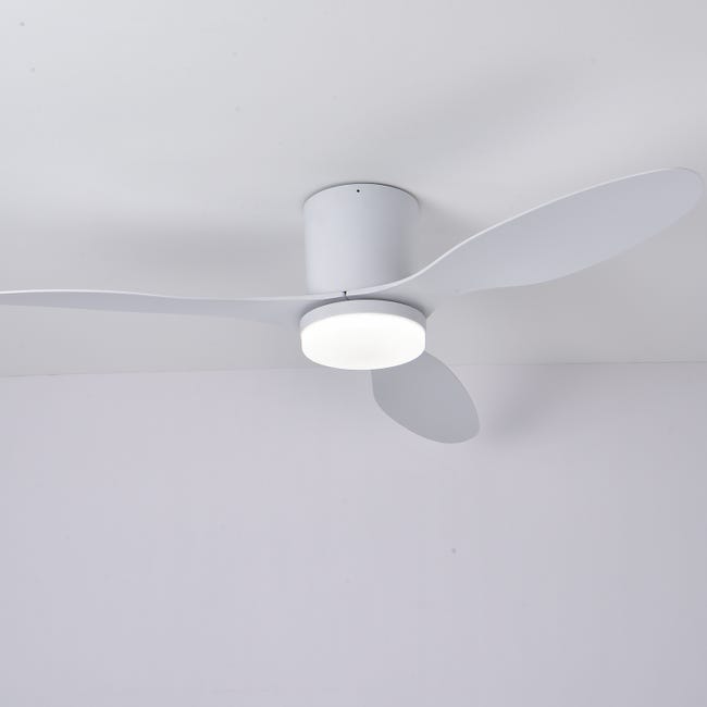 Ventilatore Da Soffitto Con Luce LED 106cm - Telecomando E App, 6 Velocità, Reversibile, Timer - Per Casa E Ufficio - Foto 6
