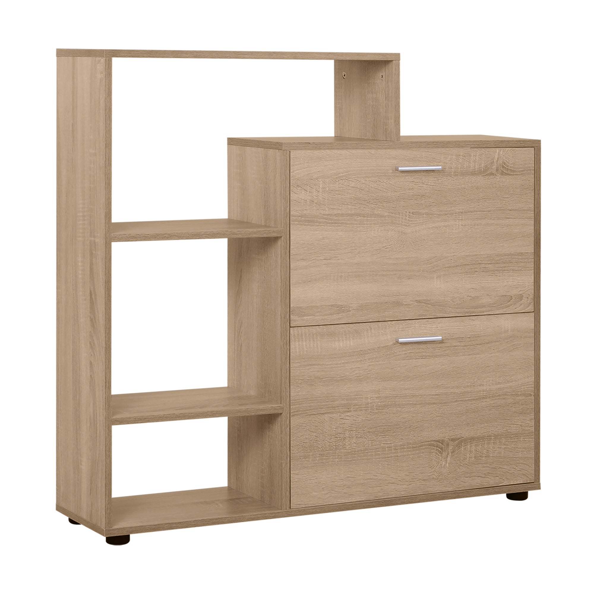 Essenza  Zapatero Madera 101X25x98cm Organizador Multifuncional Estantes Ajustables , Leroy Merlin