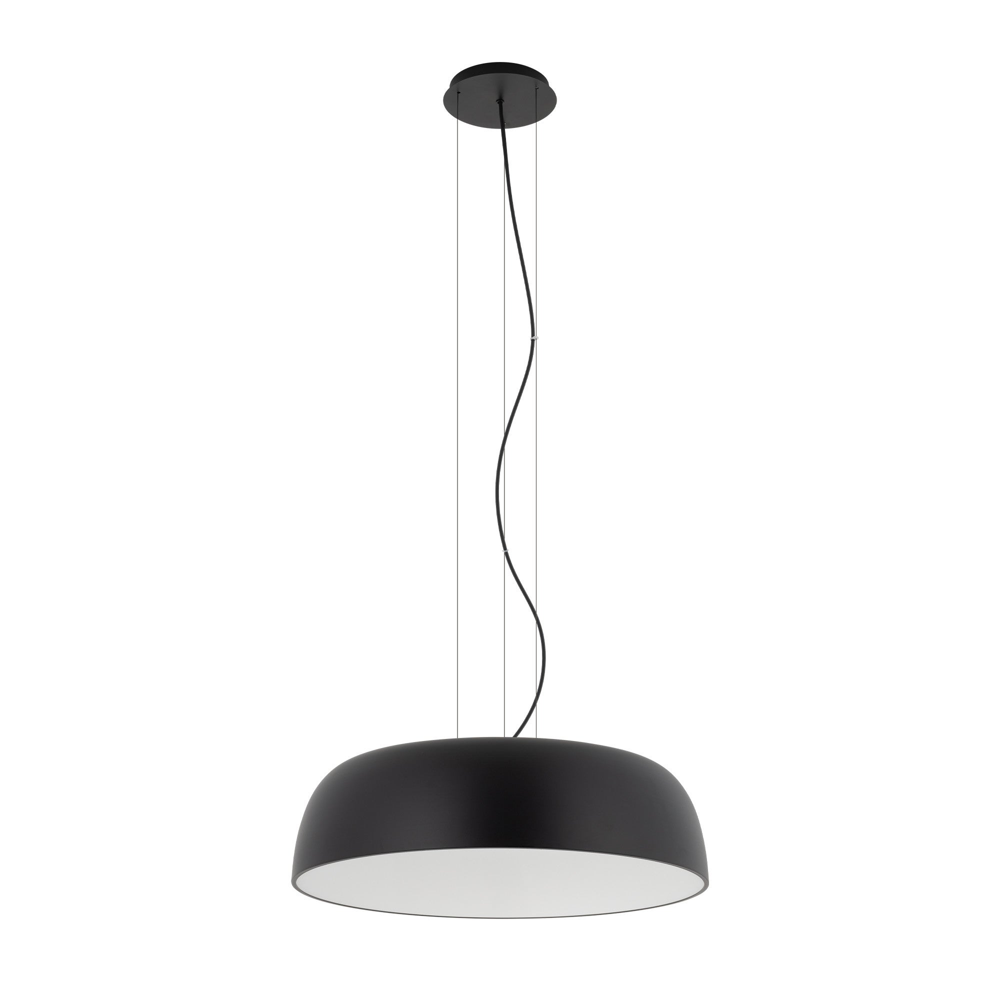 Lampa wisząca Satellite M czarno-biała 7xE27x25W wym: 160 x 58 x 58 cm metal Nowodvorski Lighting