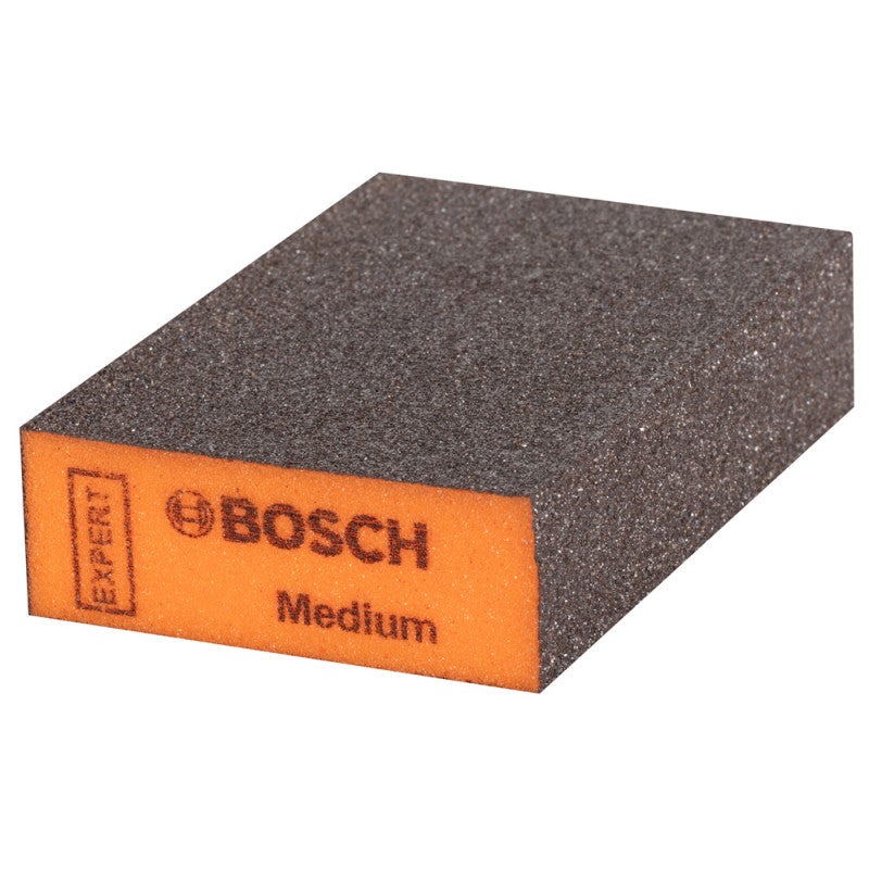 Éponge abrasive Expert pavé 69x97x26mm medium expert pour ponçage en mousse BOSCH 2608901169 - 2