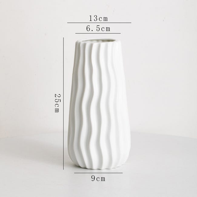 Vaso Decor Ceramica Astratto Lato Viso Opaco Moderno Tavolo Vaso Soggiorno Fiori R8J8 Orn Pot Secco Desktop Office Vaso Decor Ceramica Astratto Lato Viso Opaco Moderno Tavolo Vaso Soggiorno Fiori R8J8 Orn Pot Secco Desktop Office