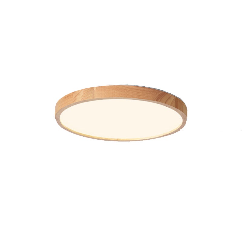 Ultra-cienki plafon LED, minimalistyczna lampa do salonu, średnica 300*28MM, plafon o neutralnej barwie światła 18W