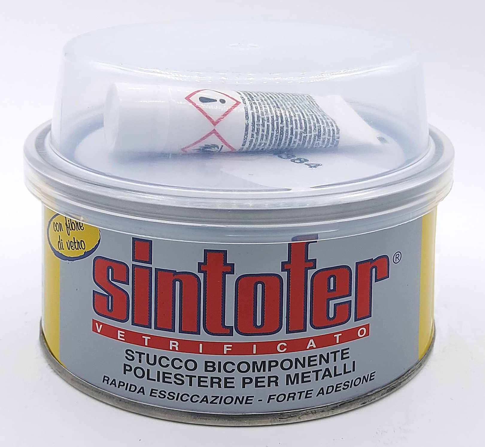 Stucco Bicomponente Per Ferro E Metallo - Poliestere In Pasta Da 0.150 Litri Per Riparazioni - Foto 9