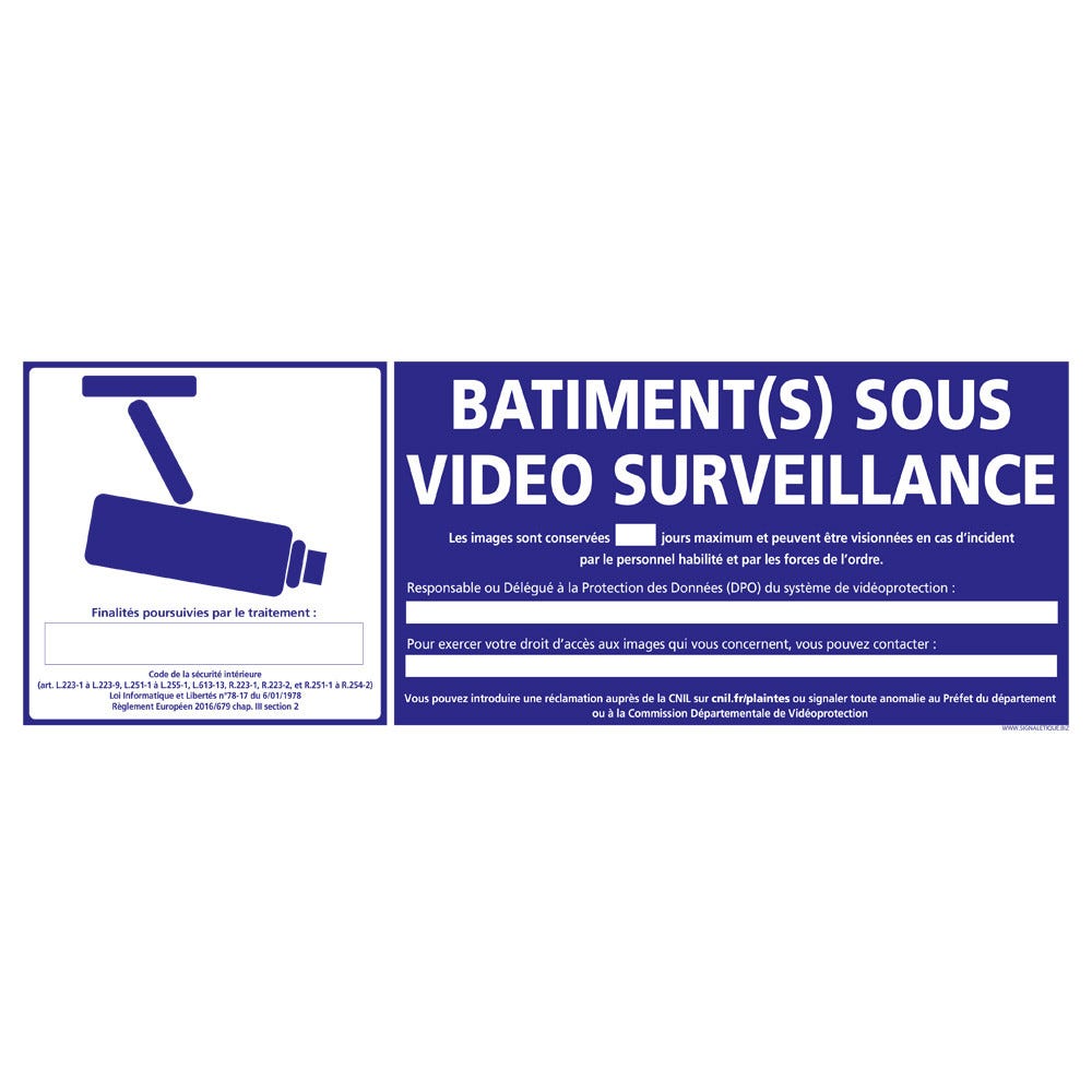 Panneau Camera Surveillance 30x20cm 4 Pièce, Panneau Video Surveillance Panneau Camera Surveillance 30x20cm 4 Pièce, Panneau Video Surveillance