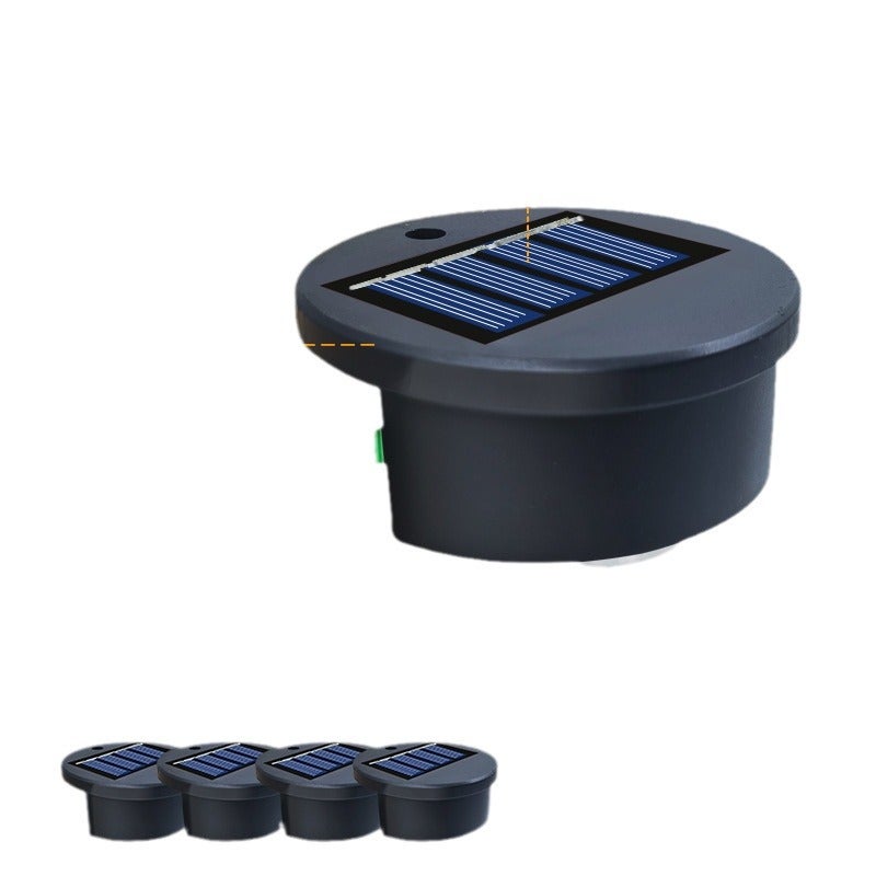 OBEST 4 Luci Solari Per Piscina E Giardino – LED Impermeabili IP65, Alimentazione Solare, Luce Bianca Calda, Decorazione Da Esterno