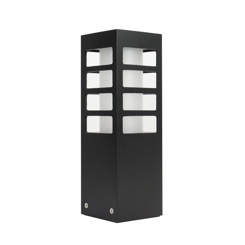Lampa ogrodowa stojąca Rado czarna 1xE27x18W IP54 wym: 25 x 8 x 8 cm aluminium SU-MA