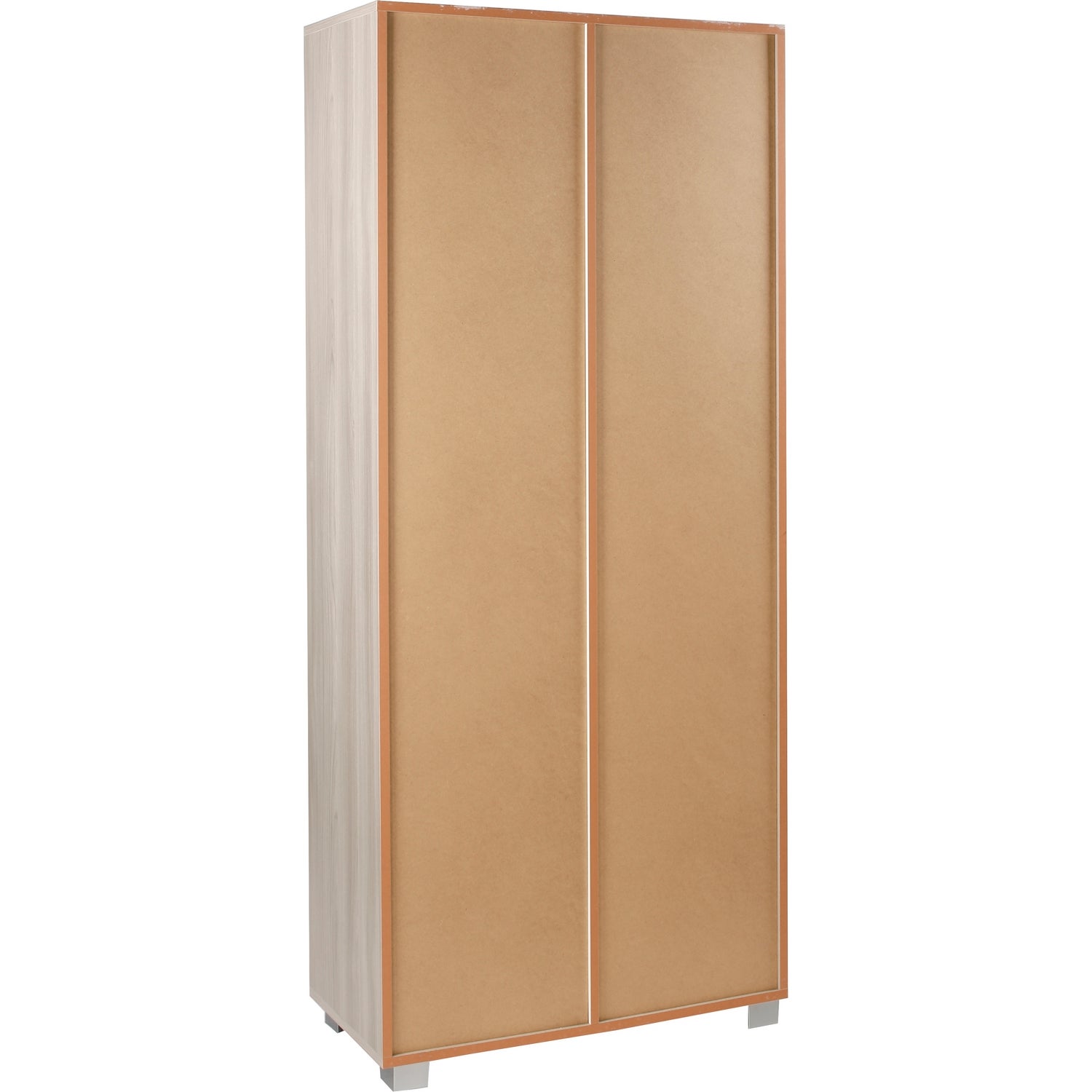 Mobile 2 ante scorrevoli h 190 cm colore Cemento - 3