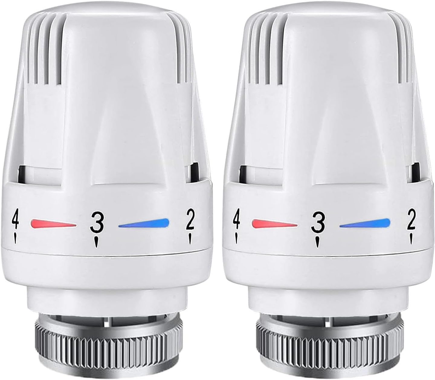 Tête Thermostatique De Radiateur - 4 Pièces, M30 X 1,5 Pour Maison Et Bureau 99132705