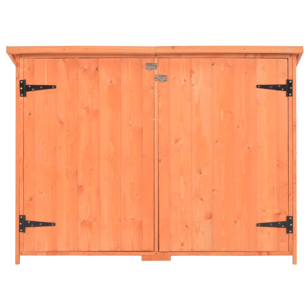 Abri de stockage de jardin 120x50x91 Bois - 6