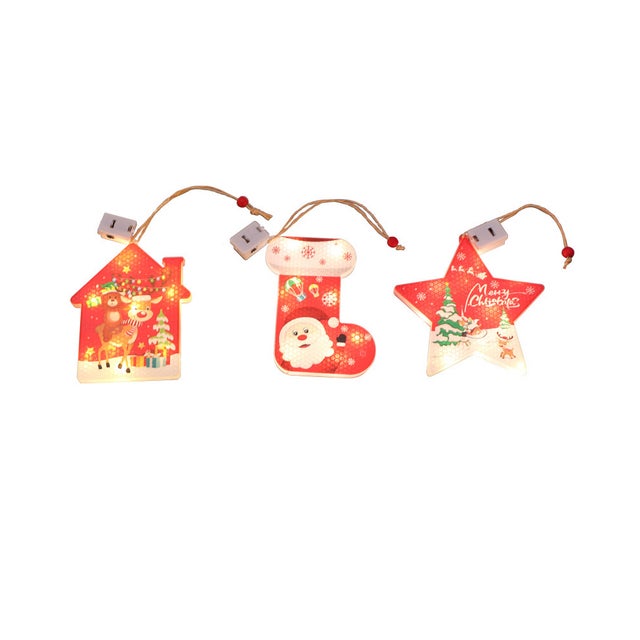 Guirnalda de luces LED navideñas, luces de neón para decorar dormitorios y escaparates (3 unidades)