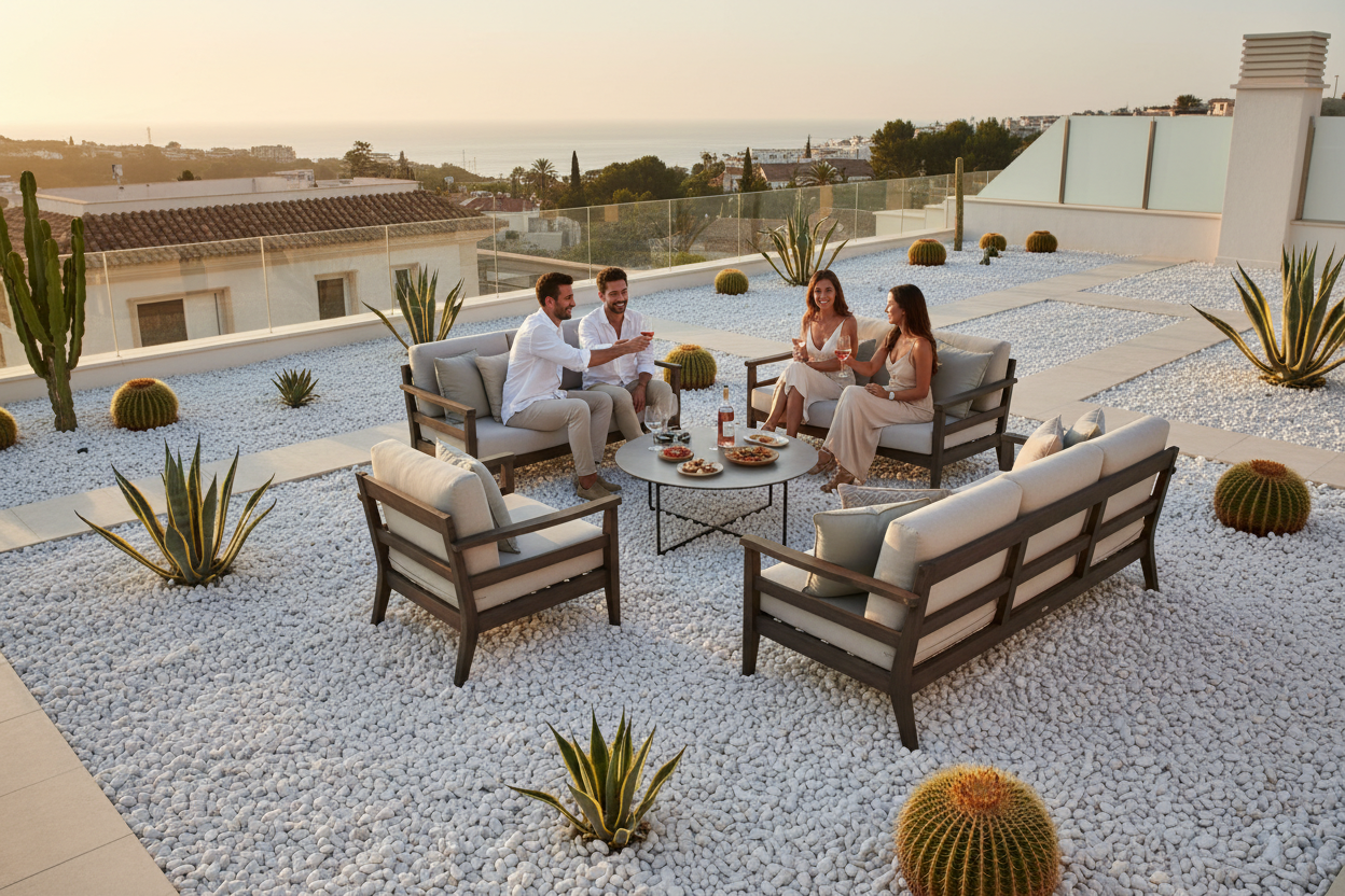 Grava Blanca de Marmol Premium Saco 20 kg. / 30-50 mm - 7