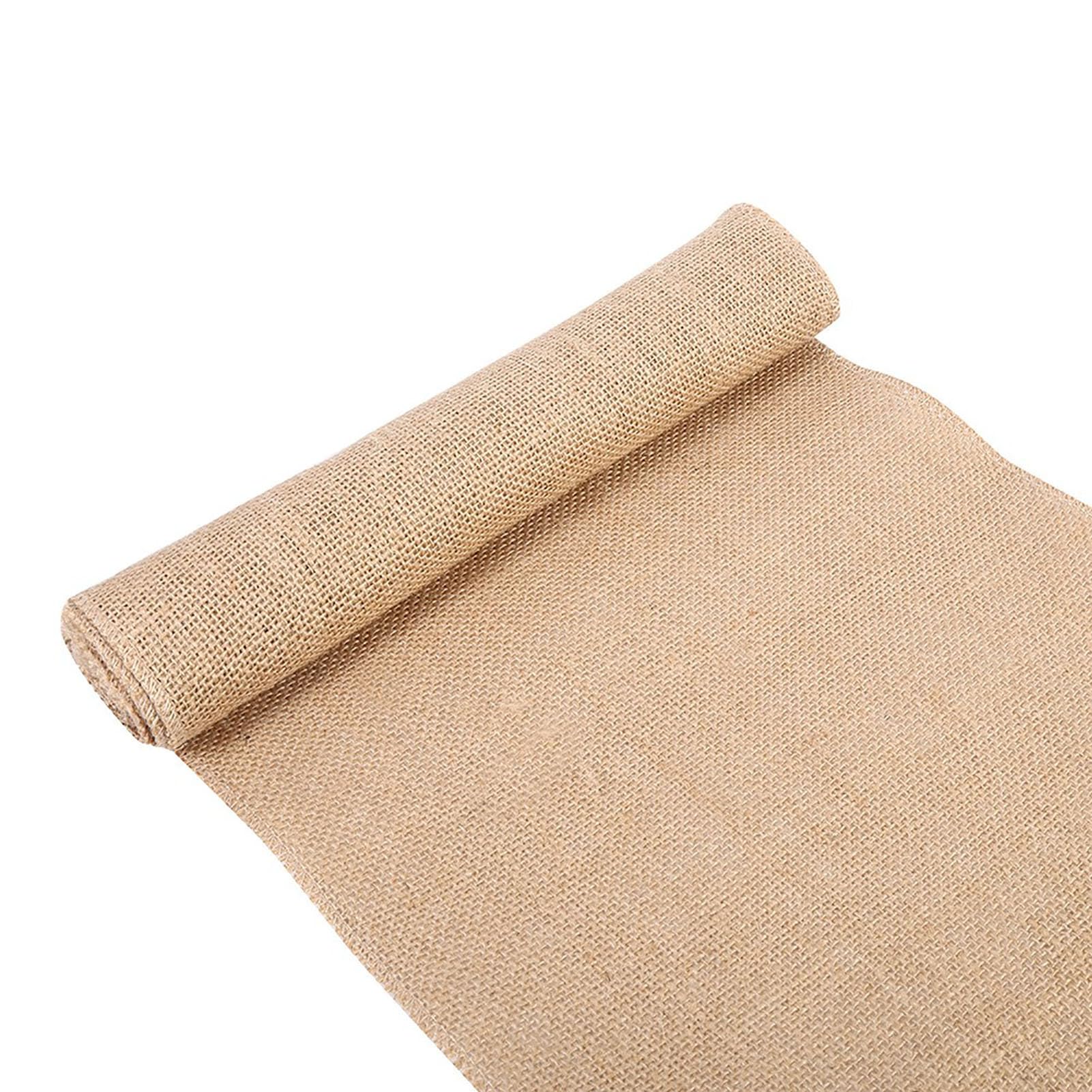 Runner da Tavola in Cotone E Lino con Frange Vintage, retrò Moderno, Isolato, Tovaglia, Tovaglia da tè, Tessuto Rettangolare (Color : Beige, S : 30 * 240cm
