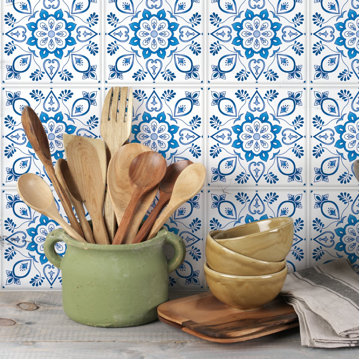 9 adesivo piastrelle delft Breda - Sticker adesivo - adesivi murali - 9stickers10x10cm - 4