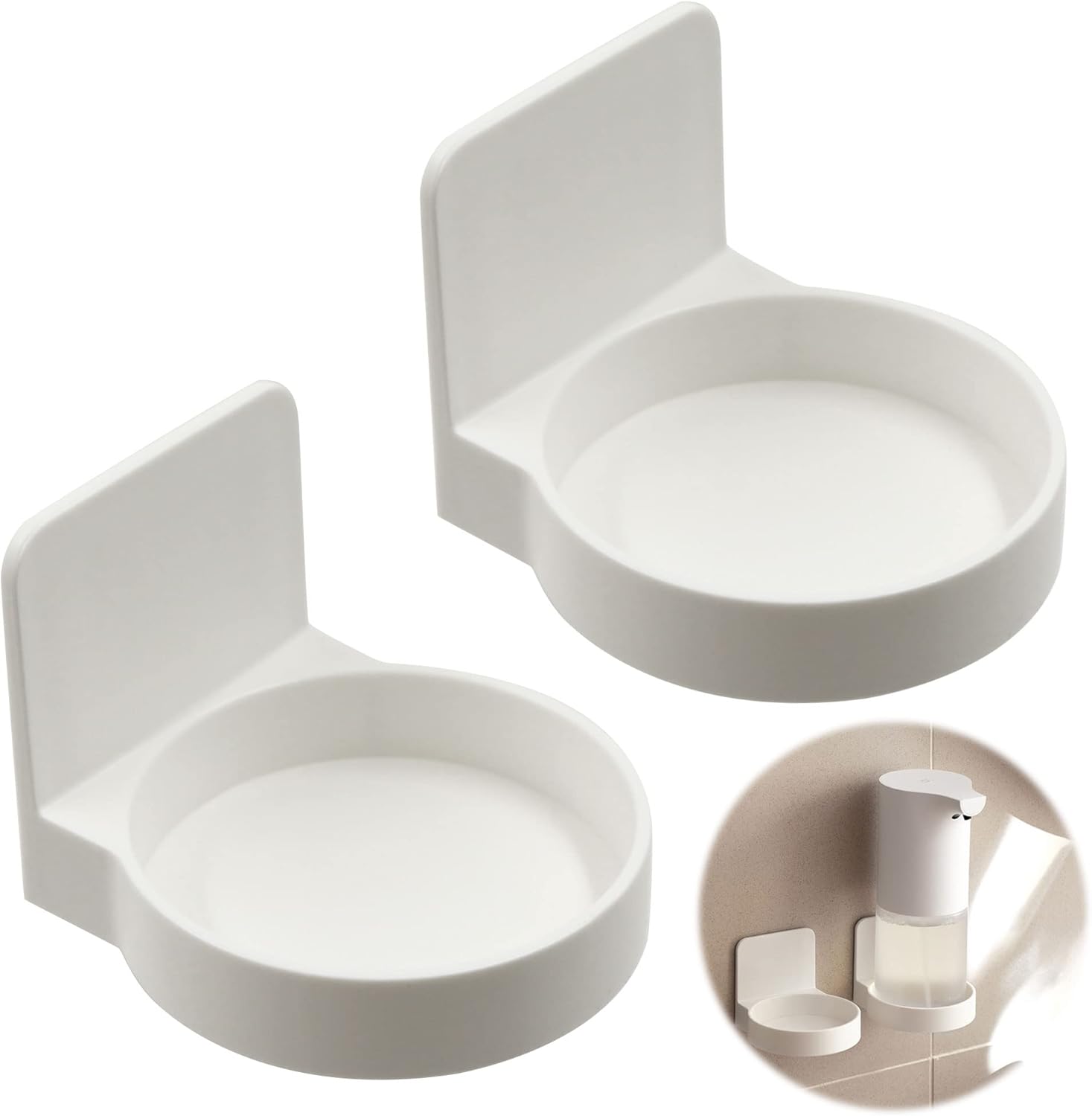 VOLGA | Dispenser sapone da parete Collezione Volga By Tubico