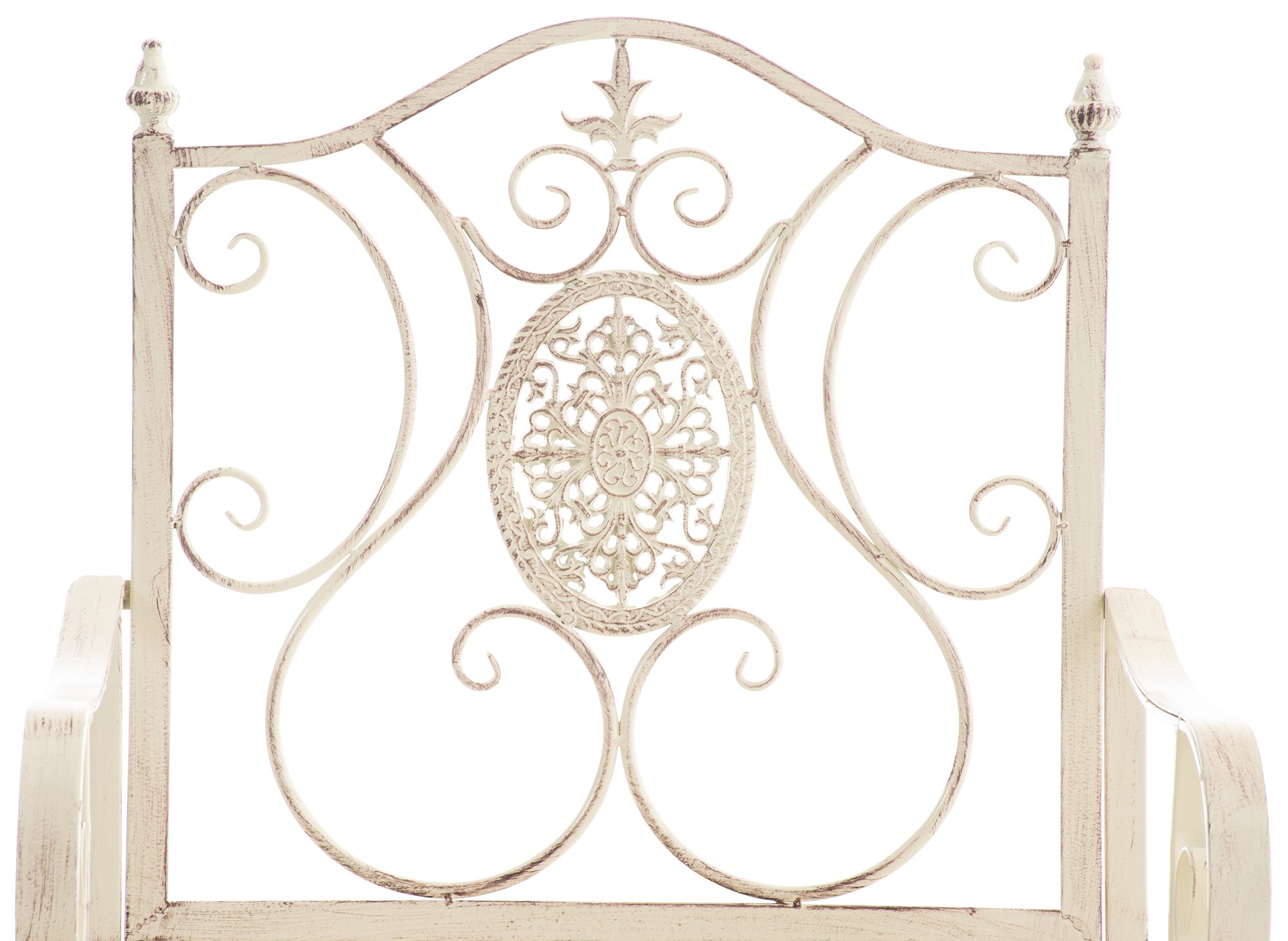 Sedia Punjab antica color crema - 3