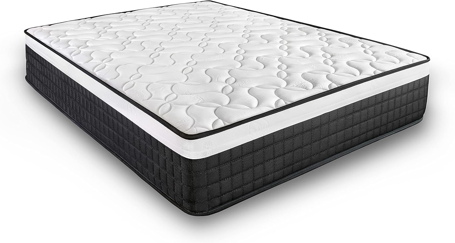 Colchón viscoelástico bio deluxe premium   máximo confort   alta gama   9 zonas de confort   altura colchón: 30 cm   medida: 160x200 cm