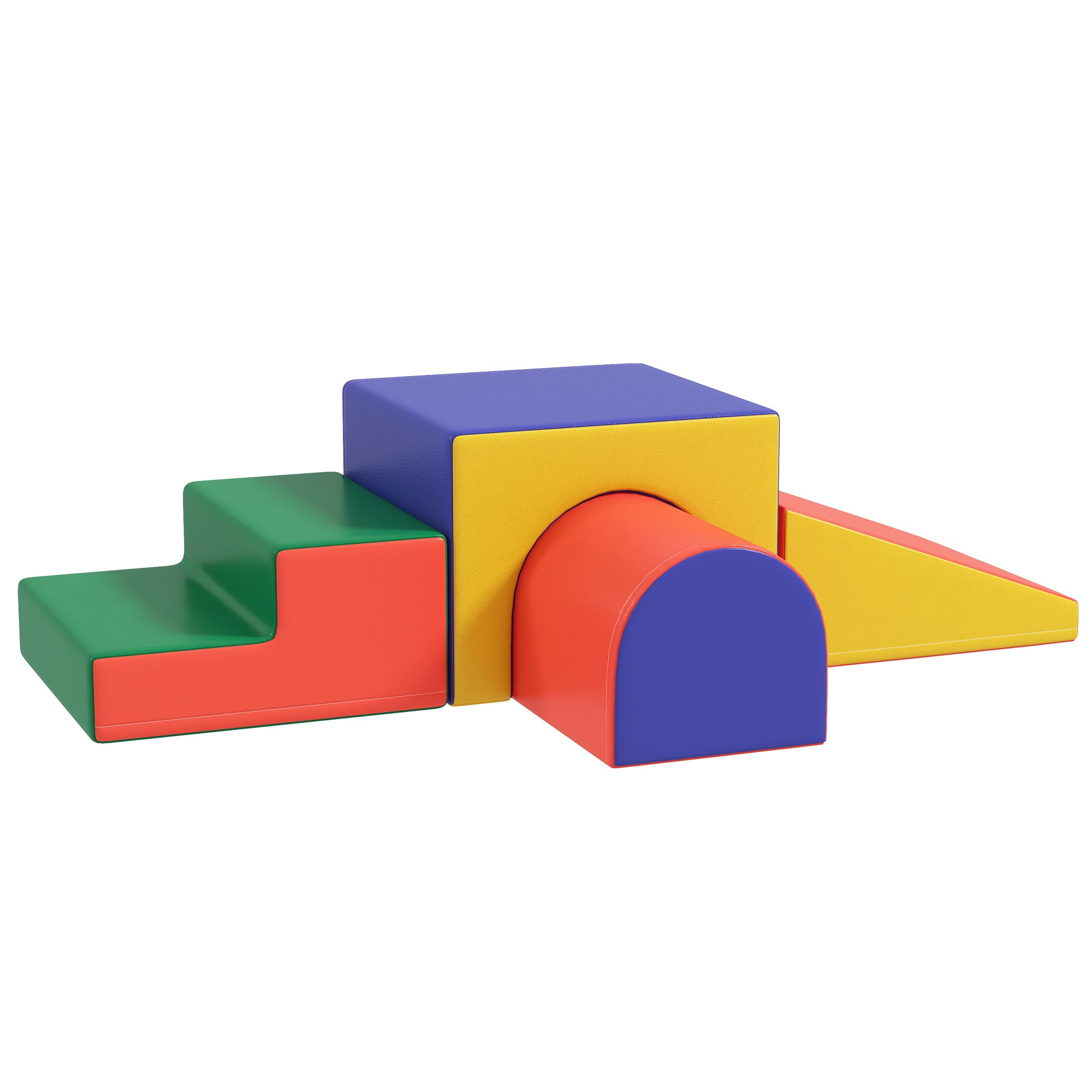 HOMCOM Blocs de mousse en PU Multicolore 150x50x39 cm | Leroy Merlin
