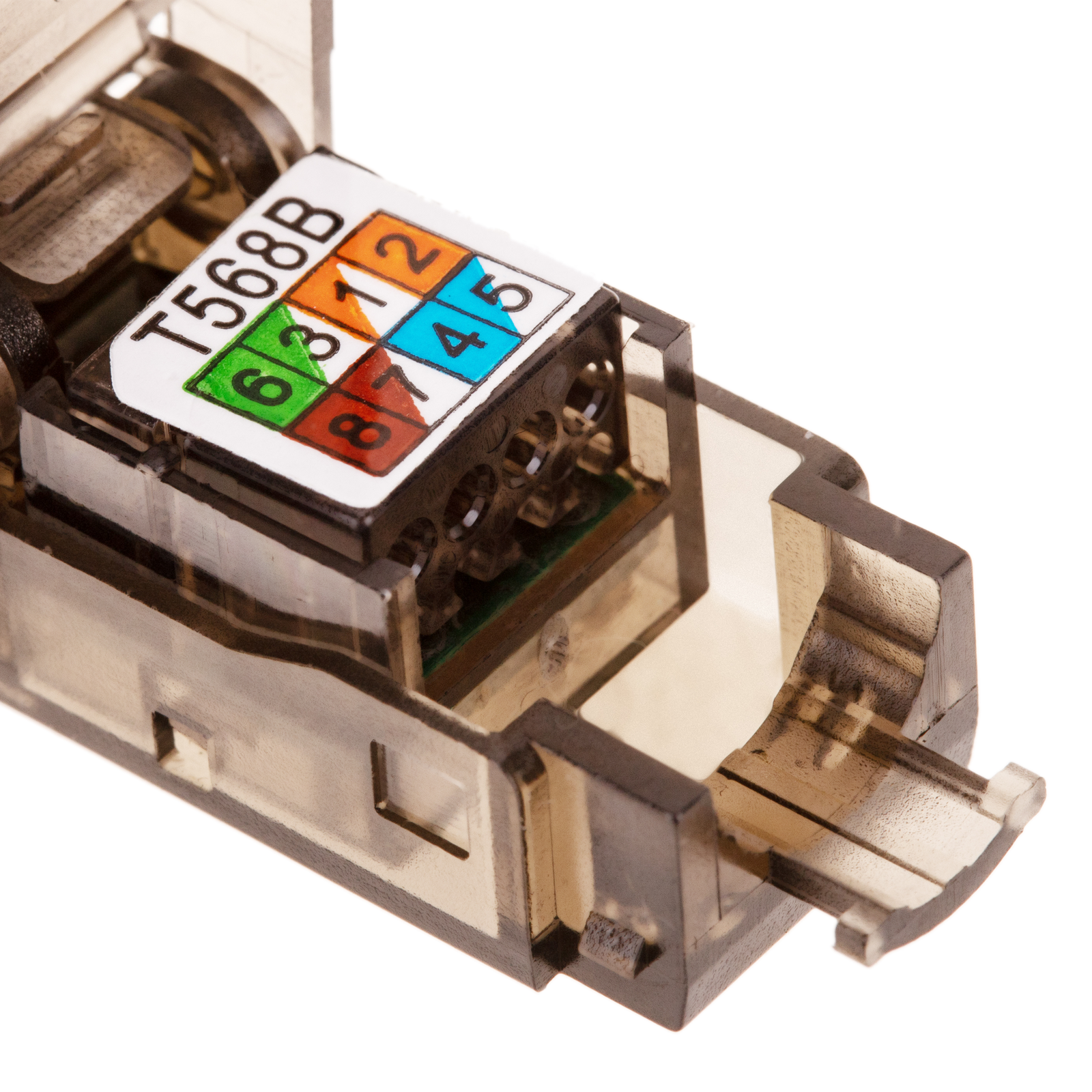 Connecteur UTP Cat.6 RJ45 mâle à sertir automatique pack 6 unités - 3