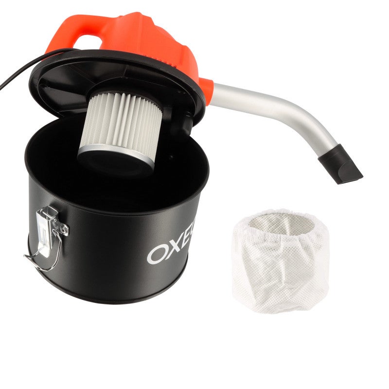 Aspirateur à cendres - Moteur 800W - Capacité 4L - spéciale poêle à granulés pellet - embouts pour nettoyage des recoins - 5