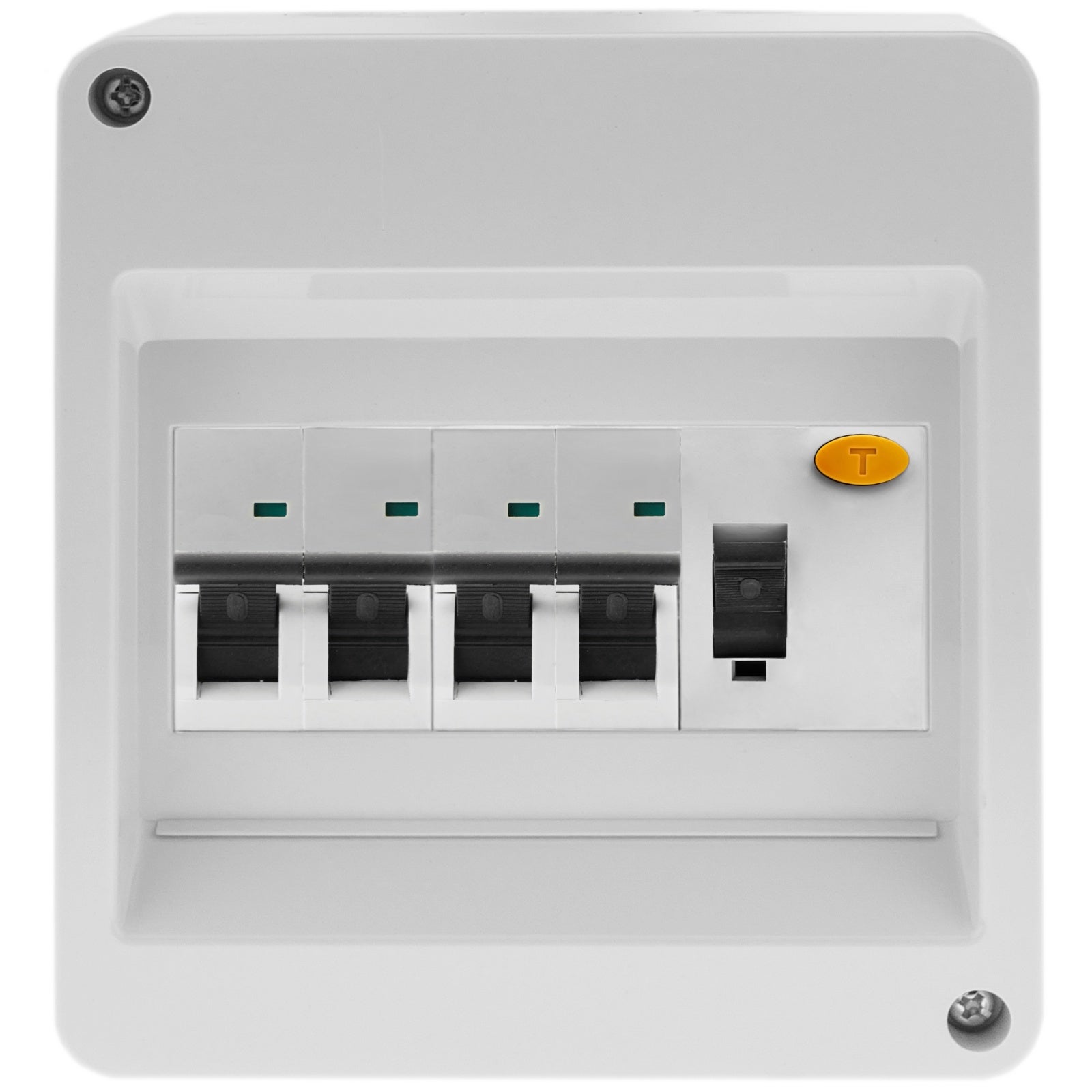 Quadro di distribuzione in ABS per 6 moduli 18mm - 3