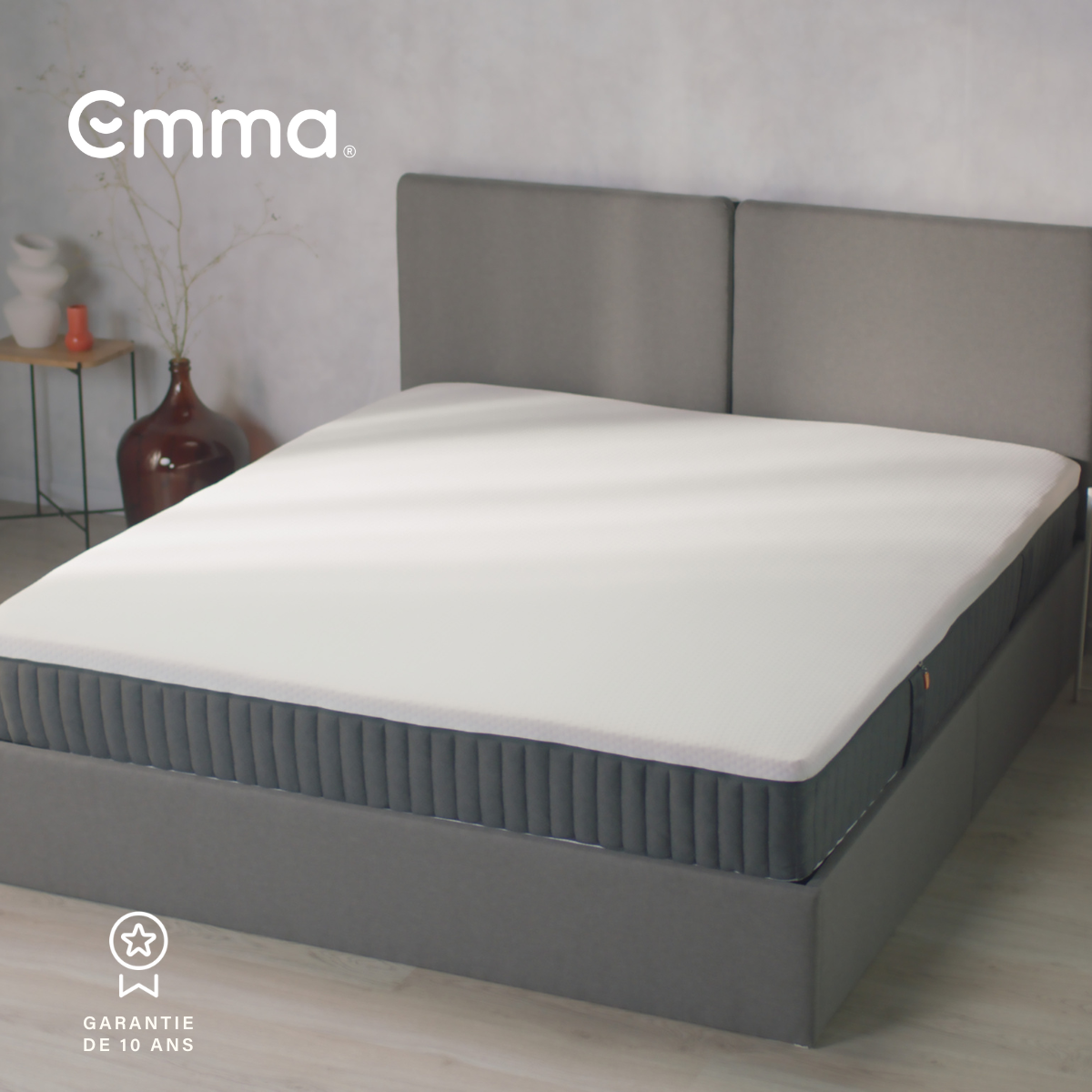 EMMA | Matelas Original+ 160x200 | Mémoire de Forme + Ressorts | Housse Plus Respirante | MEILLEUR CHOIX Emma - 4