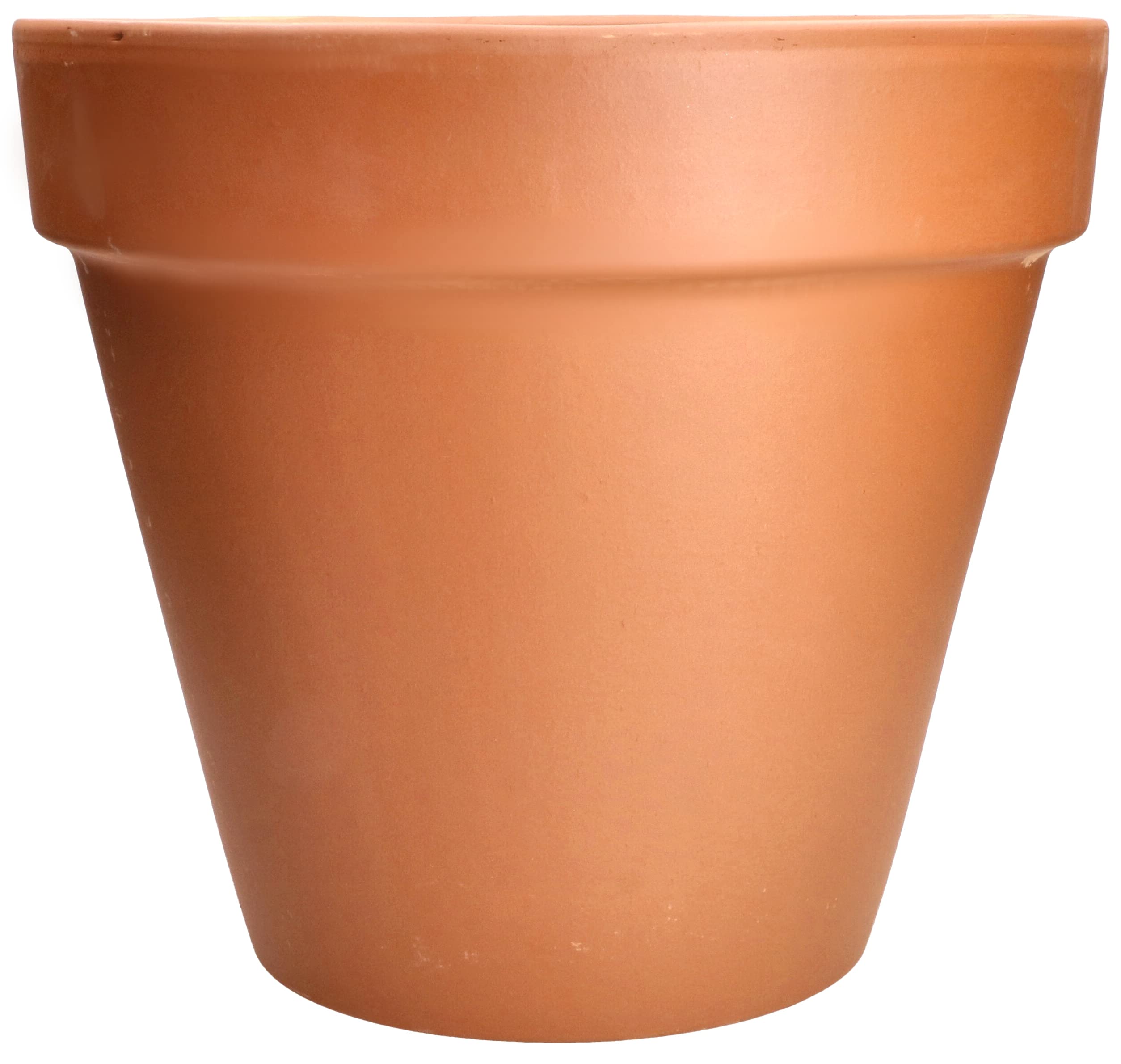Pot de Fleurs en Terre Cuite - Diamètre : 27 cm - Pour l'Intérieur et le Jardin - KOTARBAU - 5