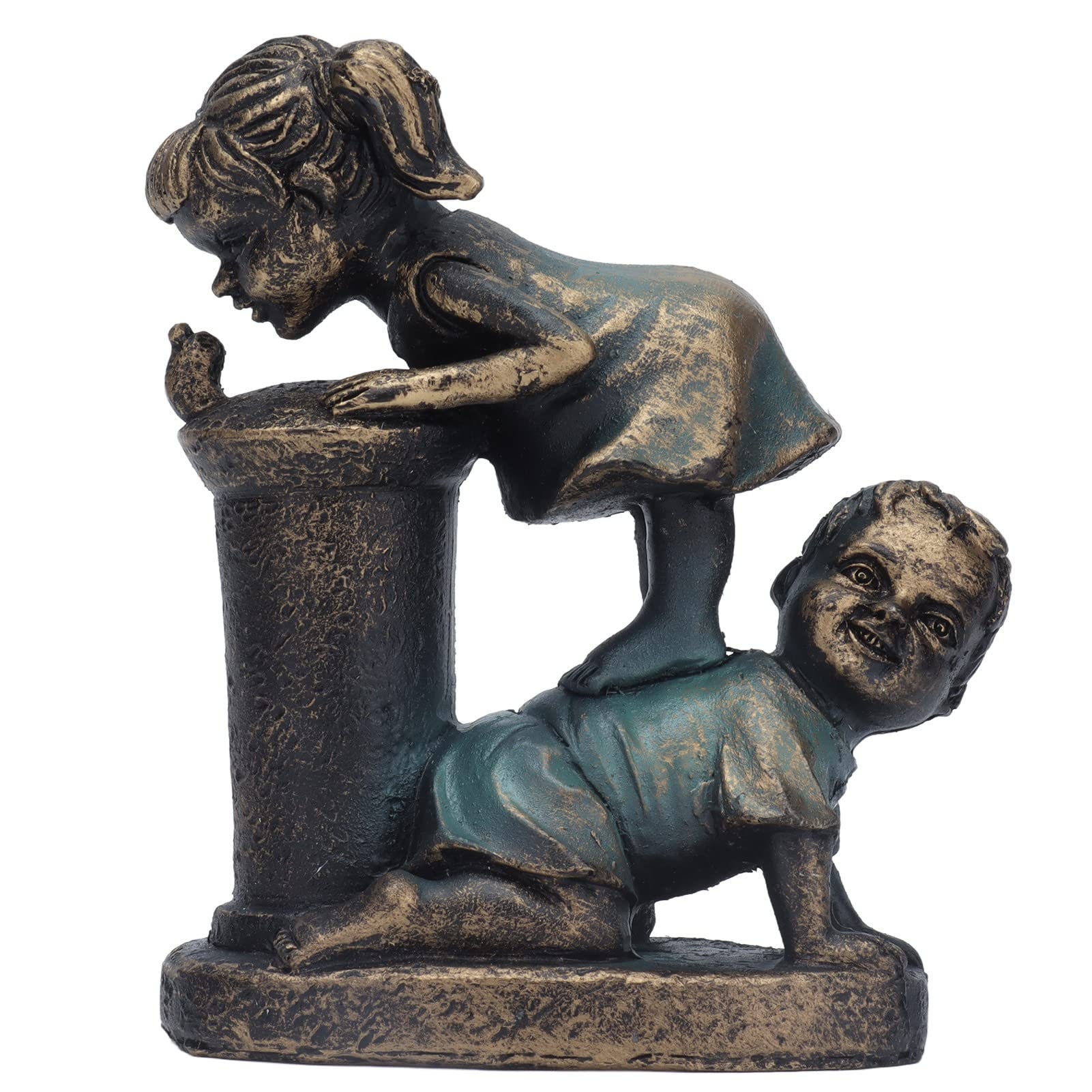 Żywiczna rzeźba ogrodowa do dekoracji wnętrz i na zewnątrz, statua et buvan