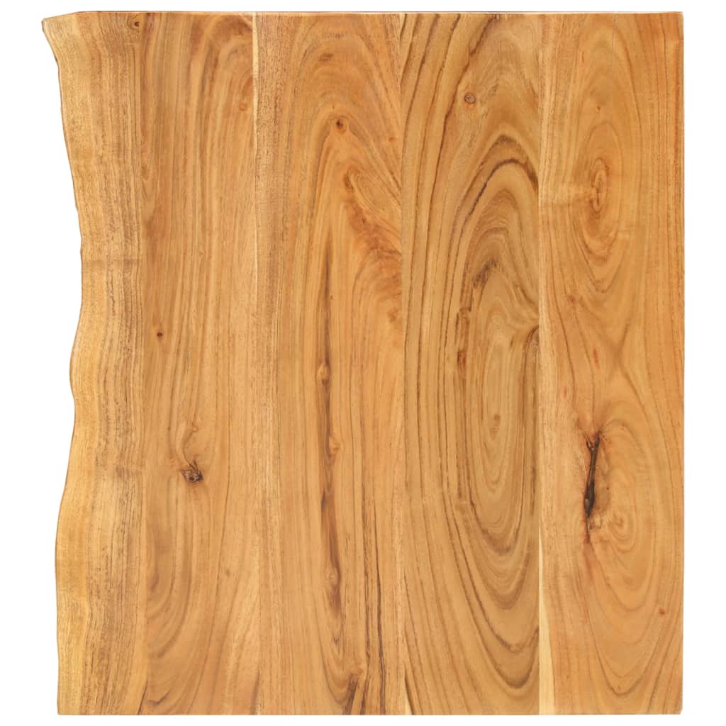 Maison exclusive - encimera para armario tocador madera maciza acacia 80x52x2,5 cm